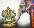The blessing before the journey by Sivabalan