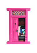 Wooden Door Series 1947 X – Rani Pink by K.R. Santhana Krishnan — mixed media on wood, Door 1947 series
